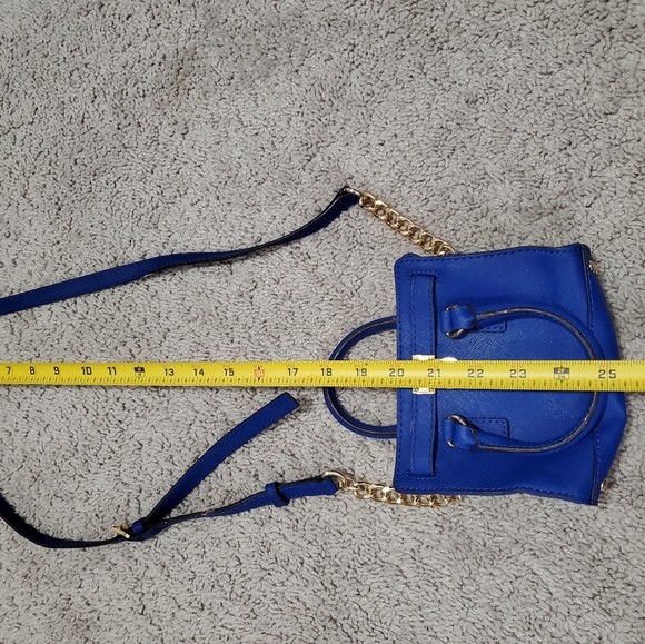 Michael Kors Blue Mini Crossbody Bag - Picture 14 of 16